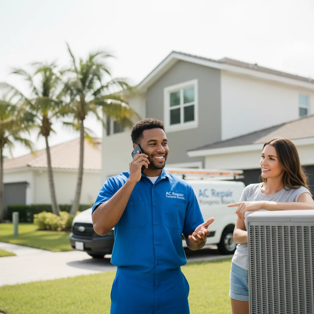 AC Repair Pompano Beach customer support in New Roads